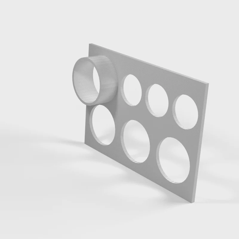 Support pour kits de test Salifert pour aquariums d'eau salée