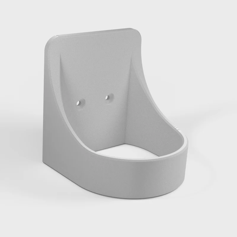 Support sèche-cheveux fonctionnel de 74 mm de diamètre