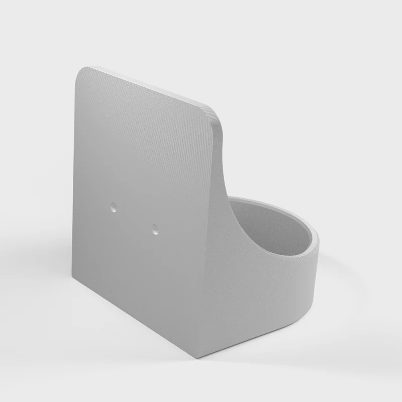 Support sèche-cheveux fonctionnel de 74 mm de diamètre