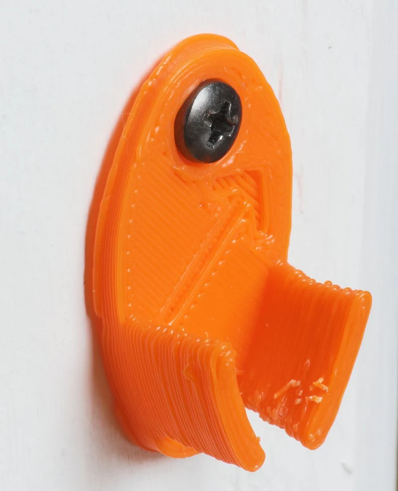 Support à brosse à dents mural avec fonction clic fonctionnelle