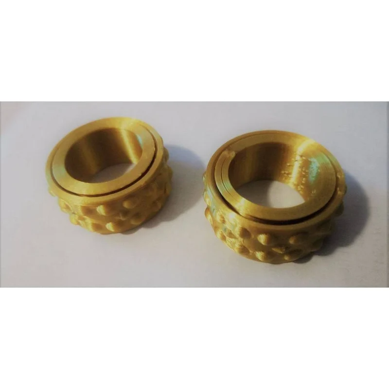 Bague fidget pratique pour la concentration et la réduction du stress