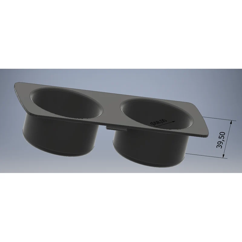 Insert porte-gobelet pour VW Golf 5 MK5