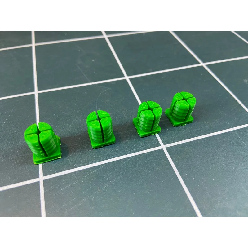 Bouchons pour le montage de charnières de placard dans les portes de placard