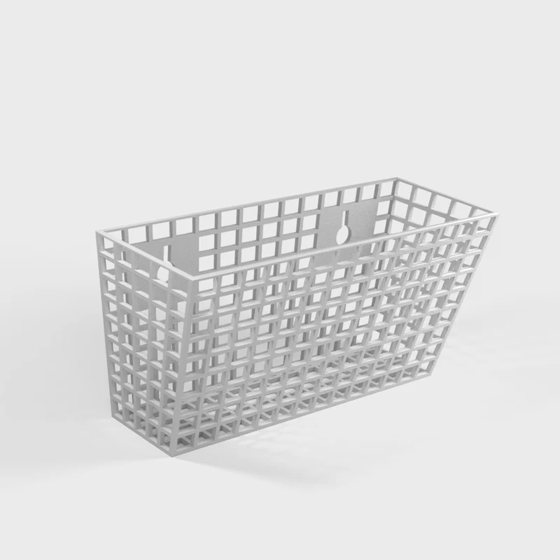 Petit panier de rangement pour l'intérieur des portes de placard
