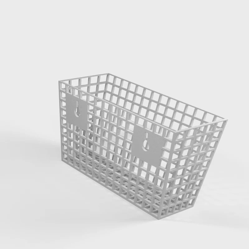 Petit panier de rangement pour l'intérieur des portes de placard