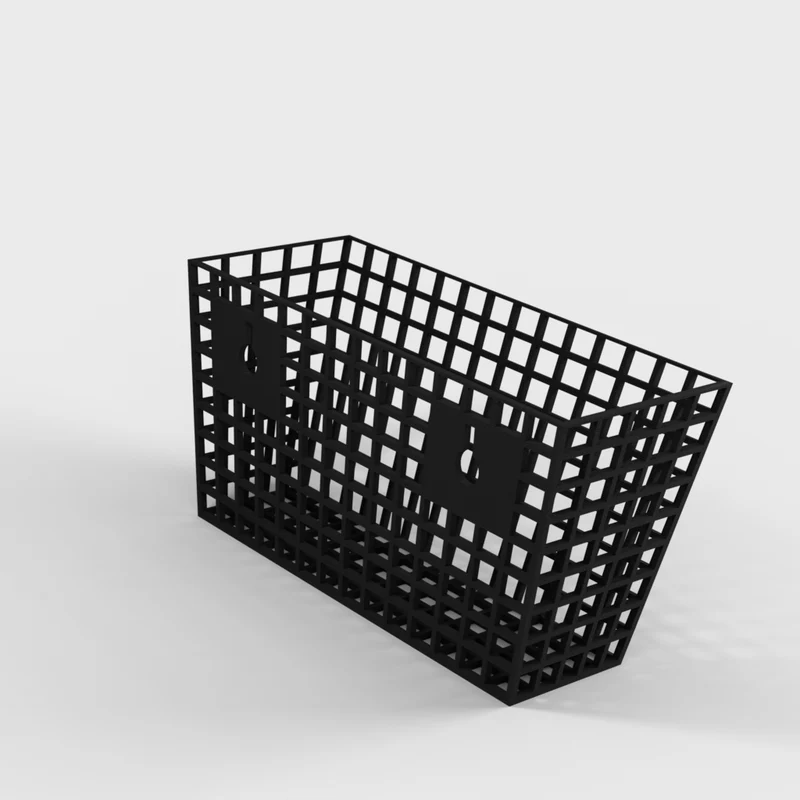 Petit panier de rangement pour l'intérieur des portes de placard