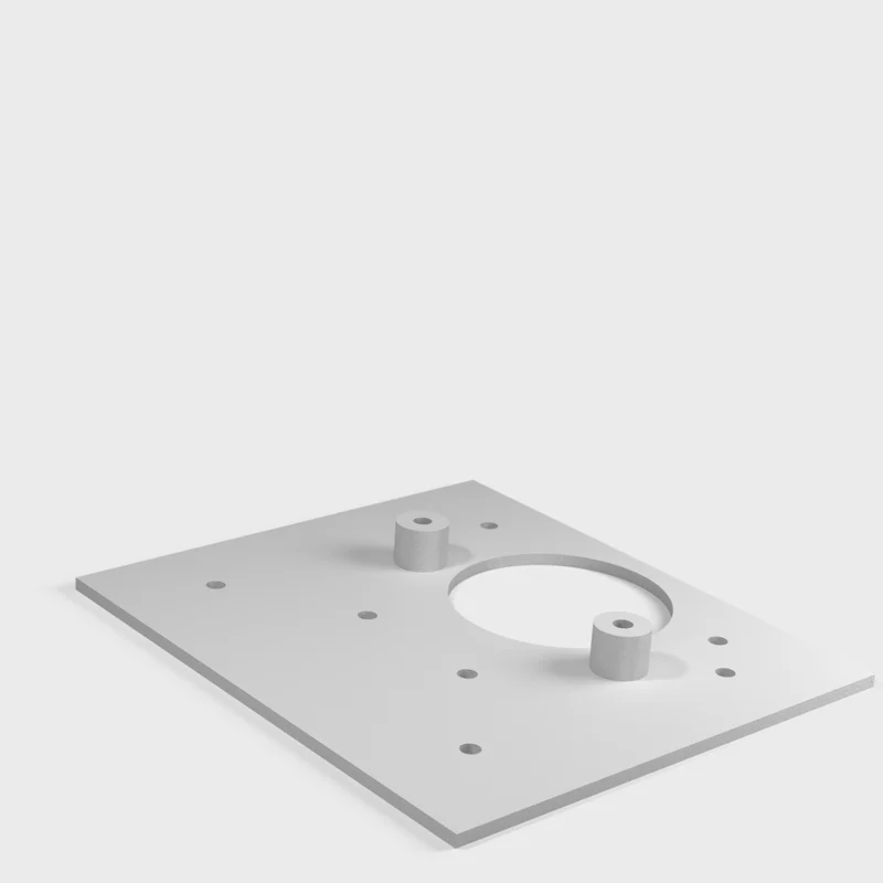 Plaque de réparation pour charnières de placard Blum 35 mm