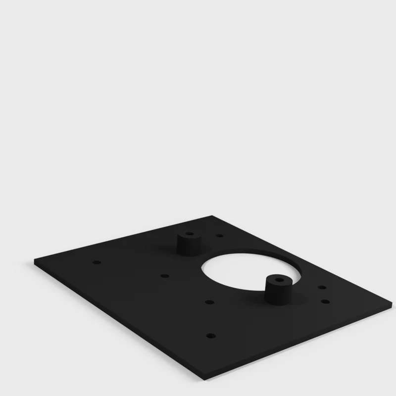 Plaque de réparation pour charnières de placard Blum 35 mm