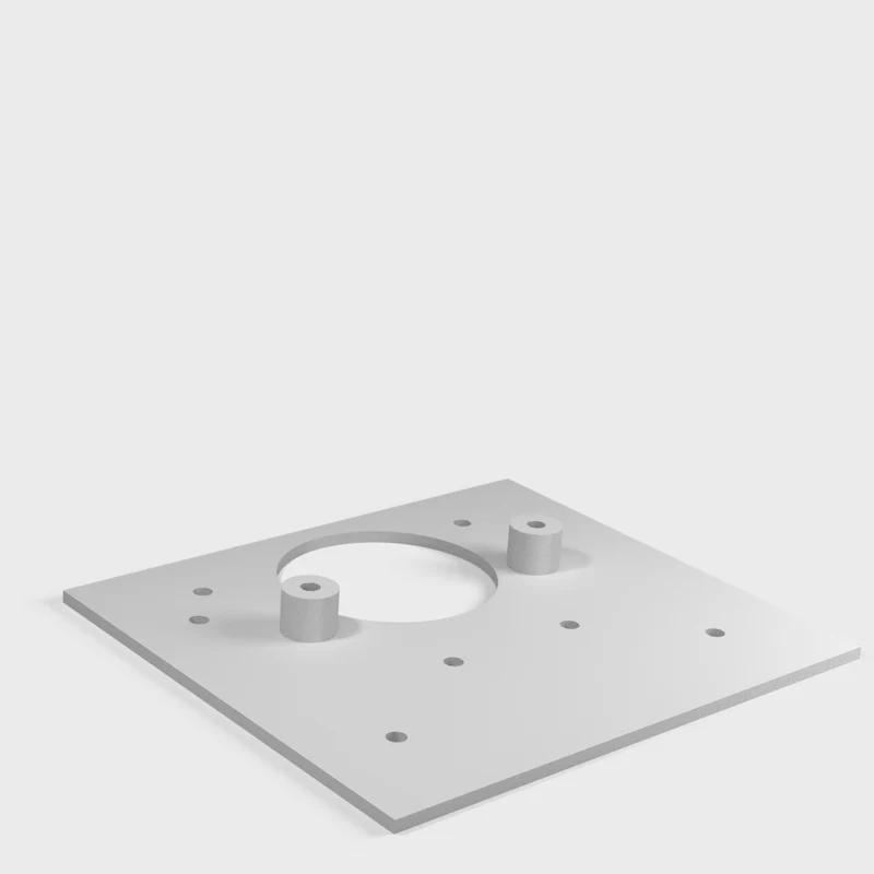 Plaque de réparation pour charnières de placard Blum 35 mm