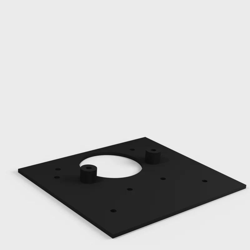 Plaque de réparation pour charnières de placard Blum 35 mm