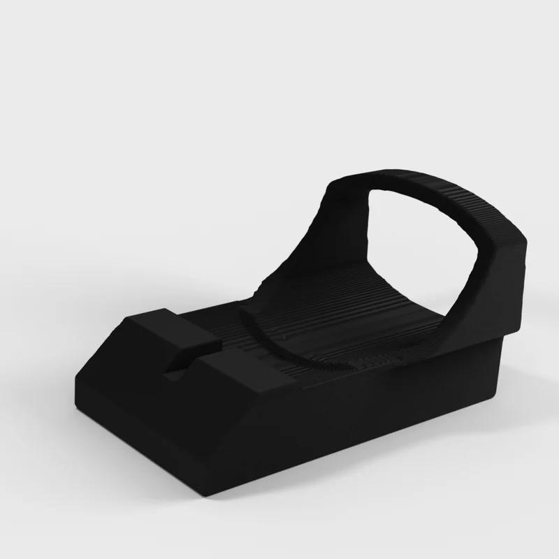 Viseur point rouge tactique factice pour airsoft