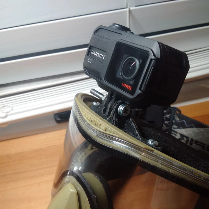 Support de montage GoPro pour masques de paintball