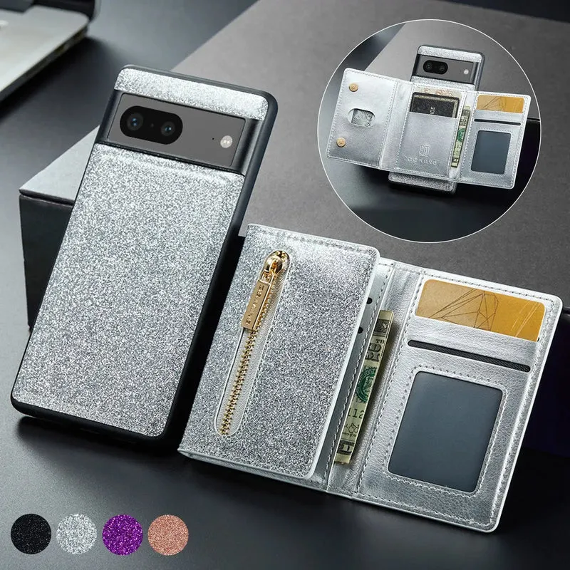 Coque de Téléphone Magnetique Lambskin LUNAR