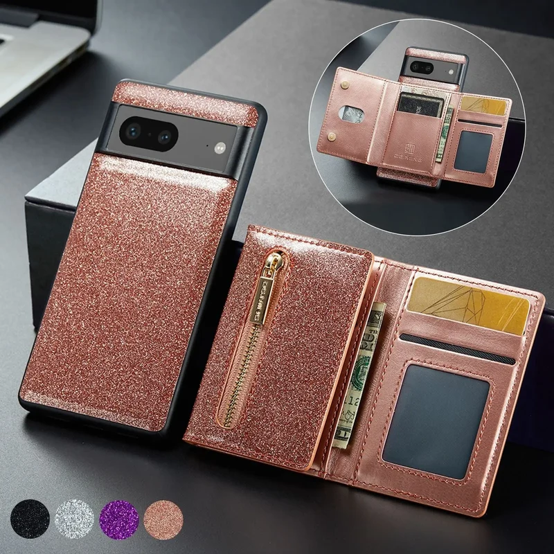 Coque de Téléphone Magnetique Lambskin LUNAR