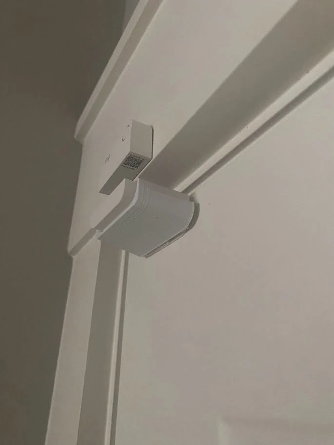 Pièce d'espacement pour capteur magnétique de contact de porte Ring