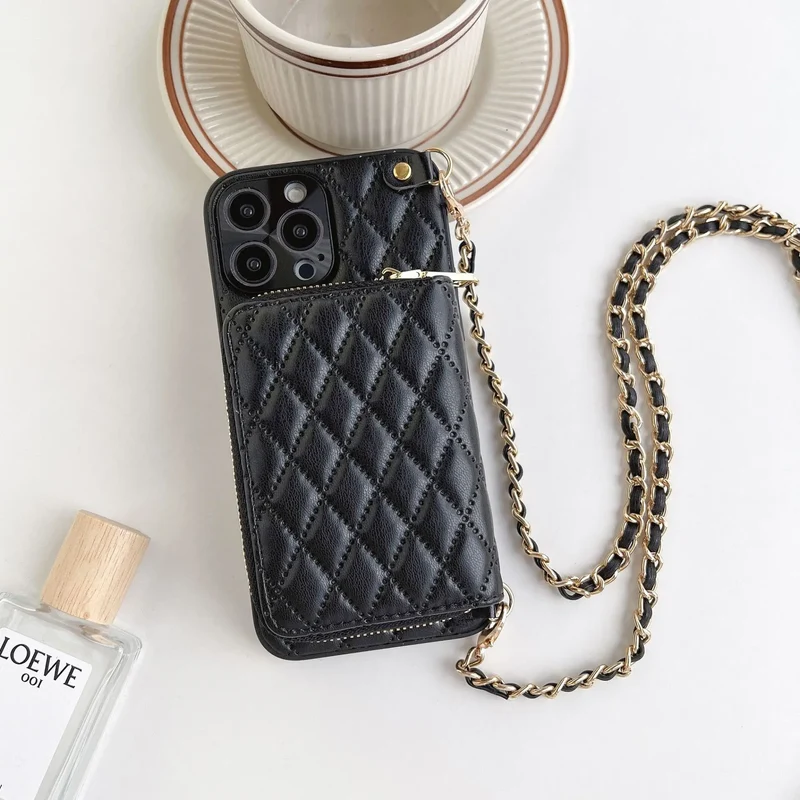 Coque Téléphone Luxe Lambskin RHOLO