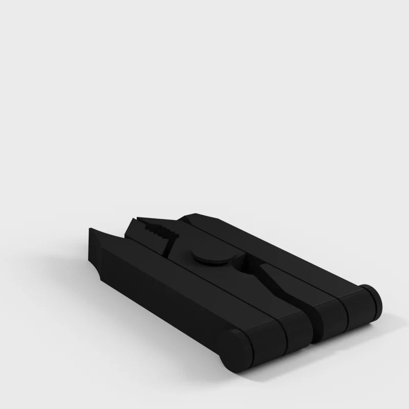 Outil multifonction compact et pliable avec pince