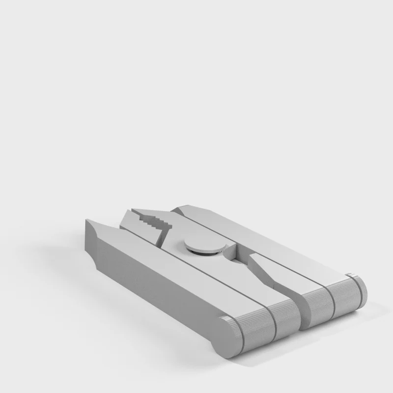Outil multifonction compact et pliable avec pince