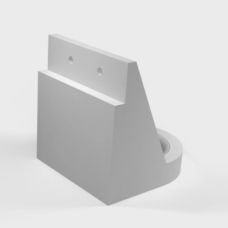 Support de montage pour Maglite pile D sur porte de placard