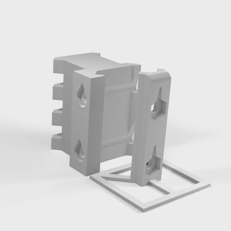 Rehausse Picatinny 3/4 pouce pour airsoft