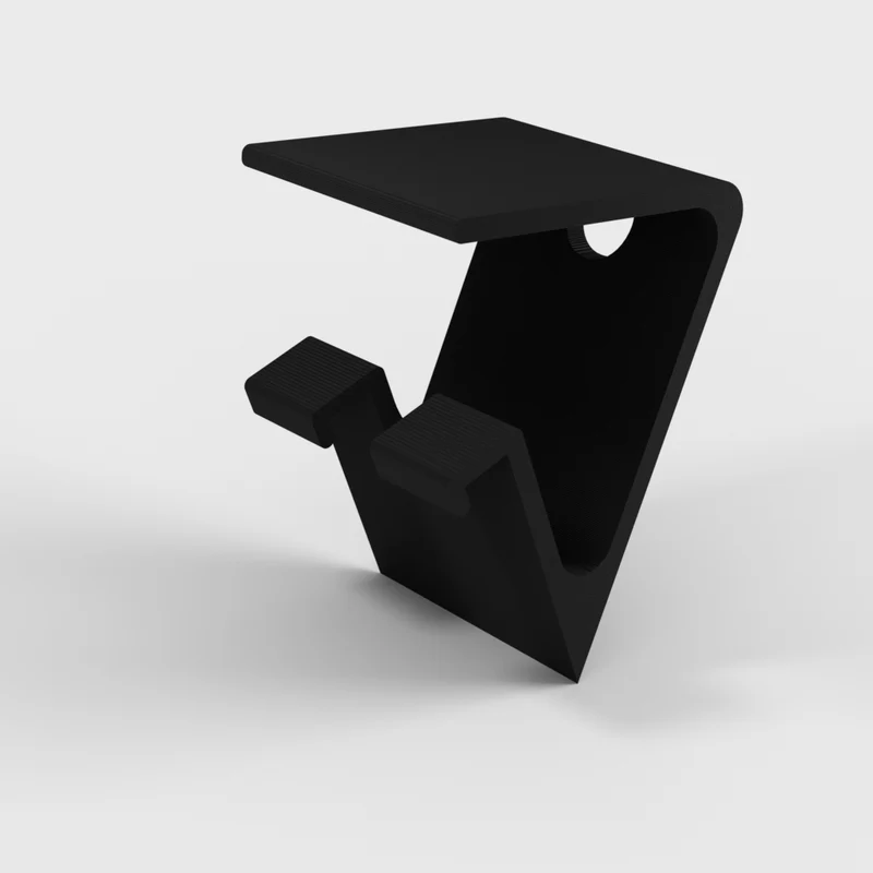 Support de téléphone avec espace pour le câble de charge