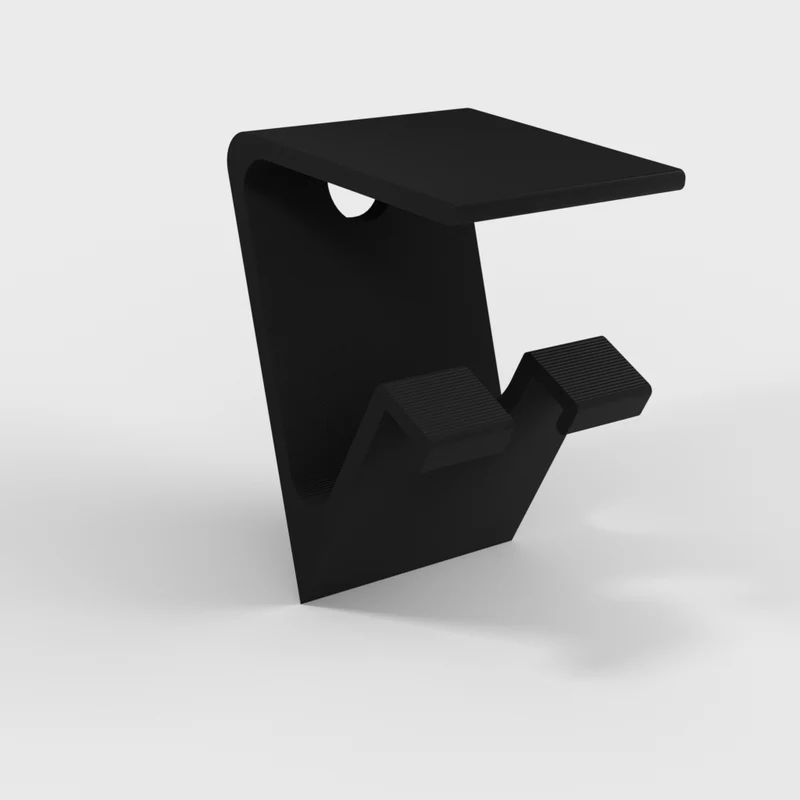 Support de téléphone avec espace pour le câble de charge