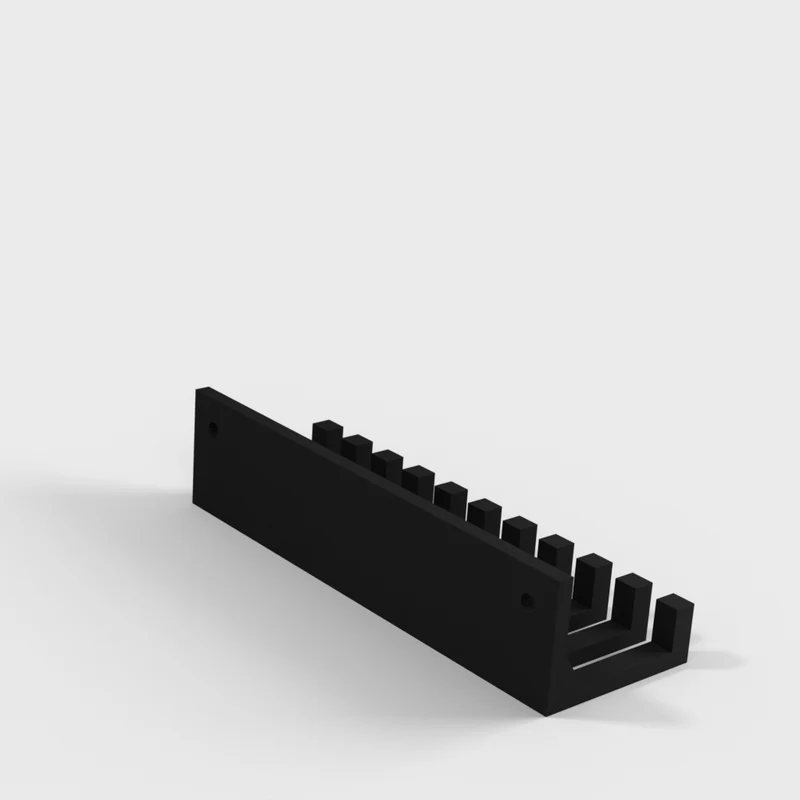 Support de câble et organisateur de câbles pratique pour le bureau