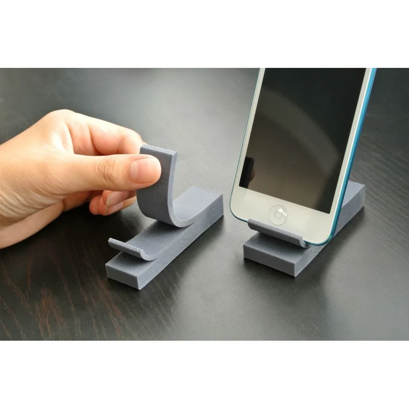 Support pour téléphone et tablette en forme de note adhésive