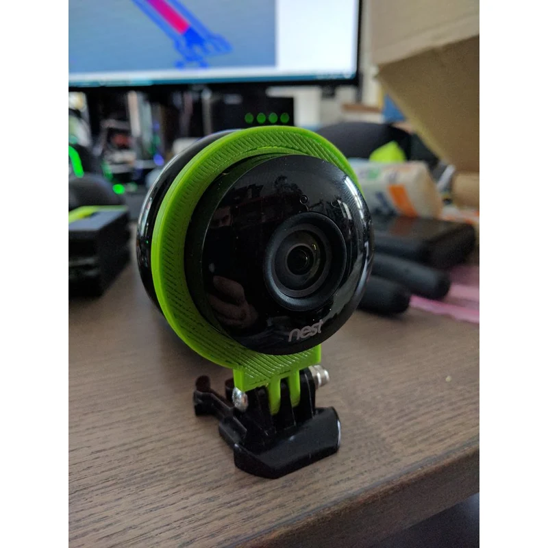 Support compatible GoPro pour caméra Nest