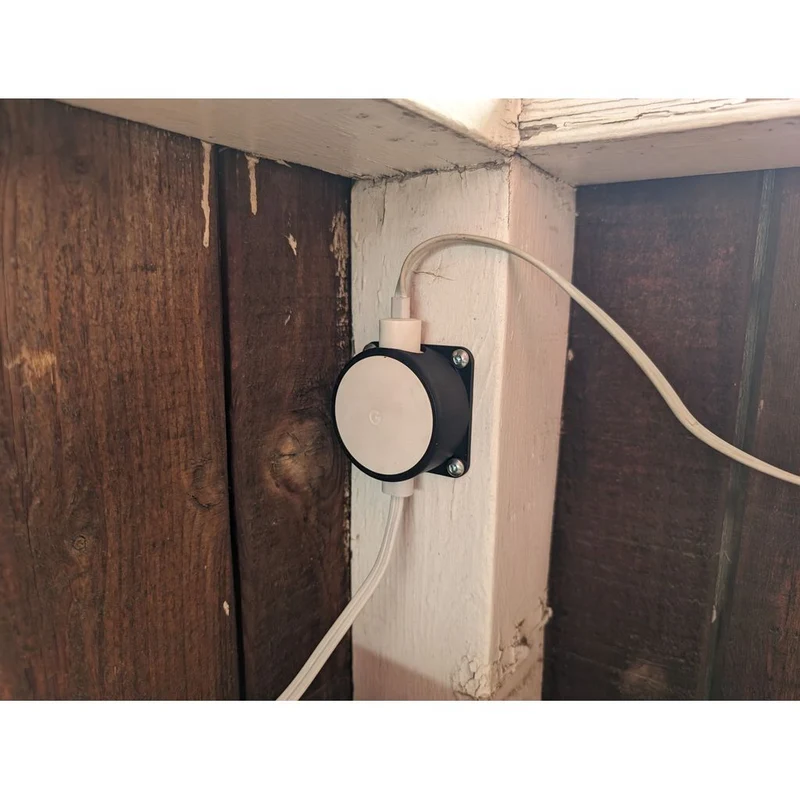 Support mural pour l'alimentation de la Google Nest Cam