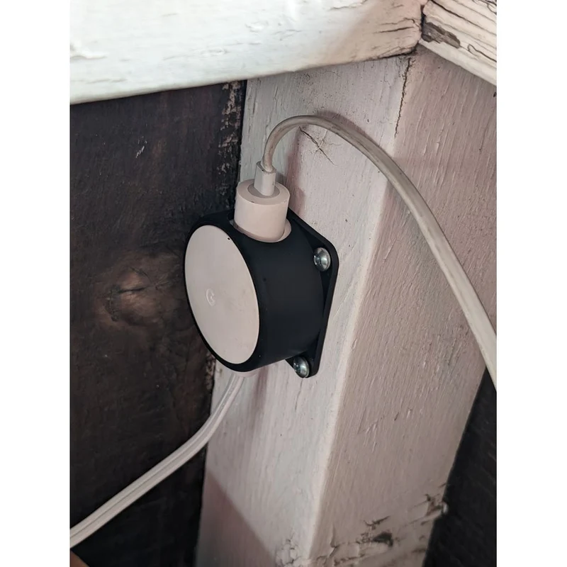 Support mural pour l'alimentation de la Google Nest Cam