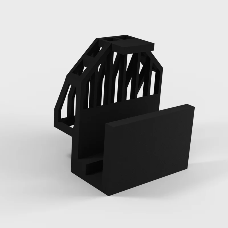 Support de plantes pour aquarium avec bord fixe