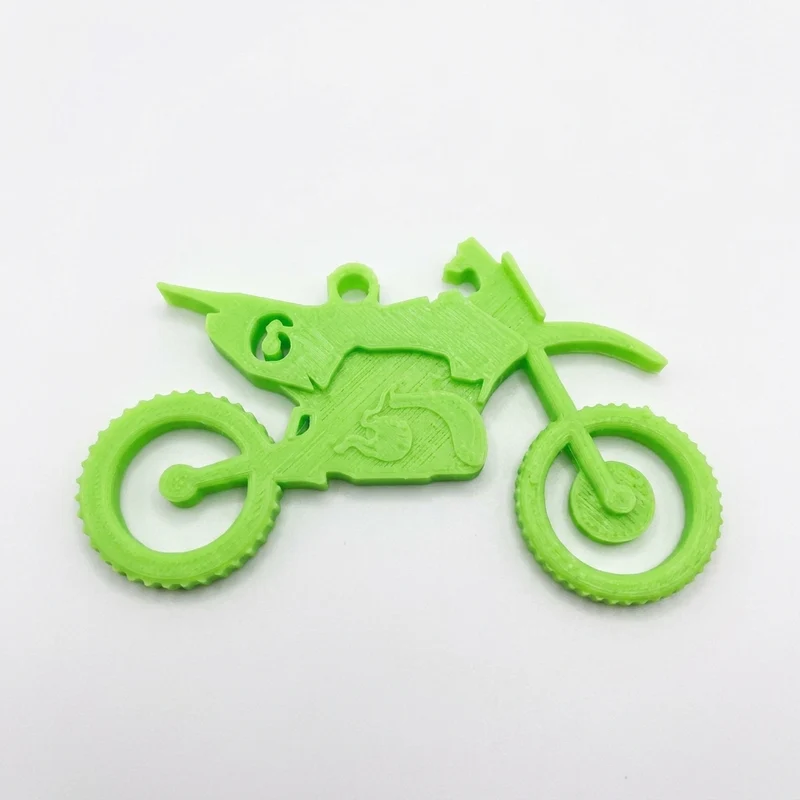 Porte-clés personnalisé en forme de moto