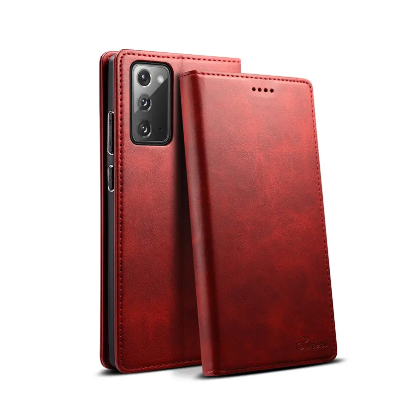 Coque de Téléphone Cuir Stand MARSEN