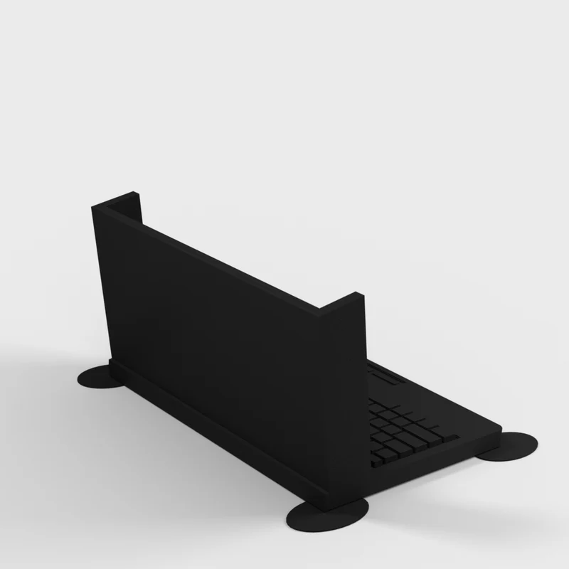Porte-cartes de visite en forme d'ordinateur portable