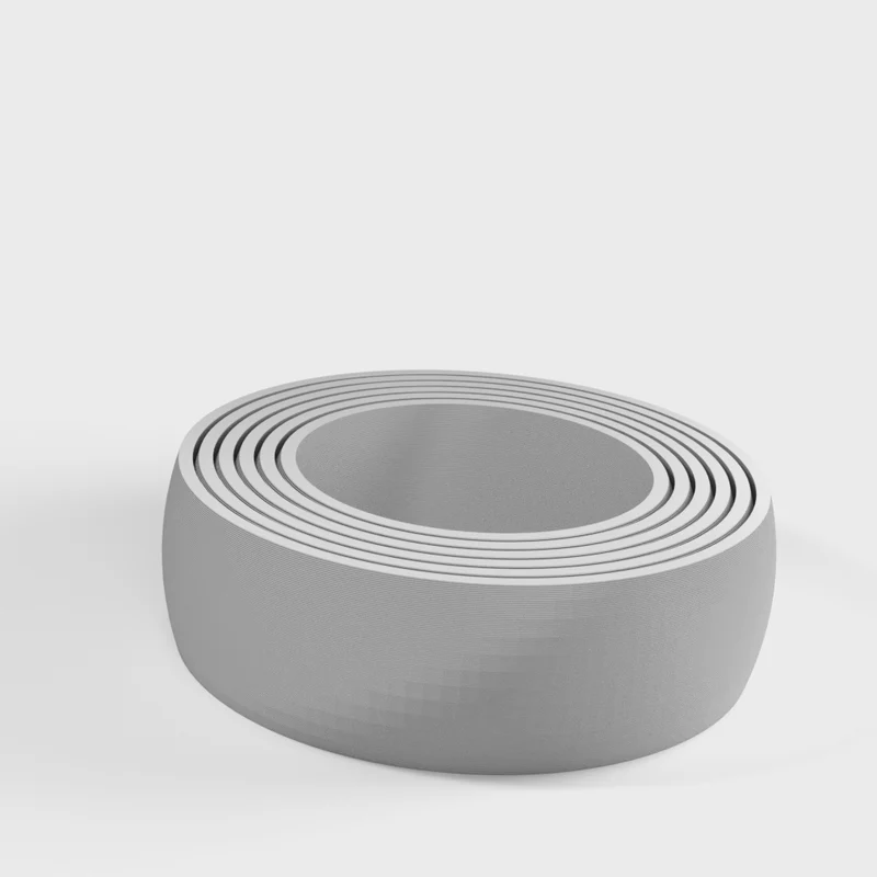 Jouet fidget avec anneaux rotatifs interconnectés