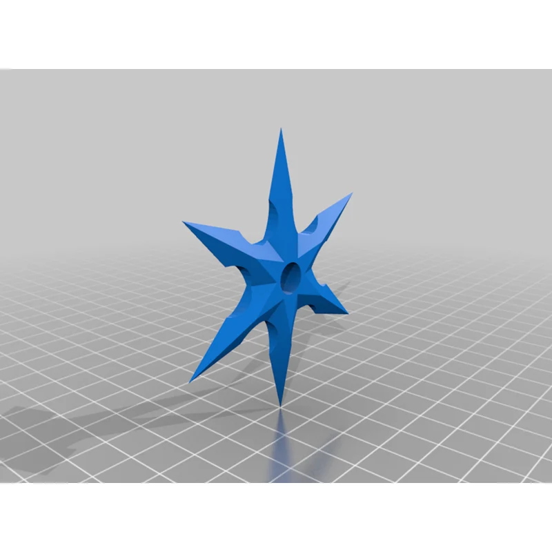 Shuriken classique décoratif couteau de lancer pour exposition