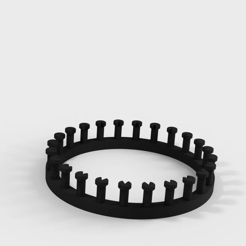 Métier à tricoter circulaire 160 mm avec 24 aiguilles