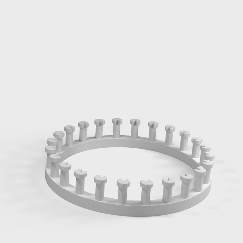 Métier à tricoter circulaire 160 mm avec 24 aiguilles