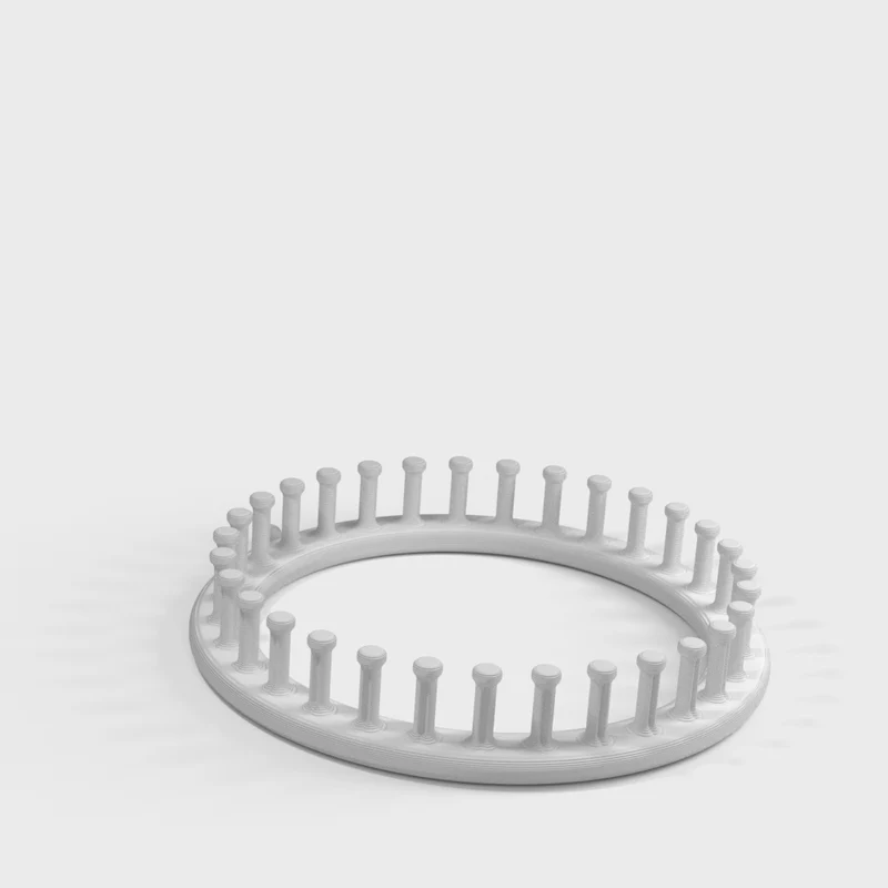 Anneau à tricoter circulaire de 180 mm avec 31 aiguilles