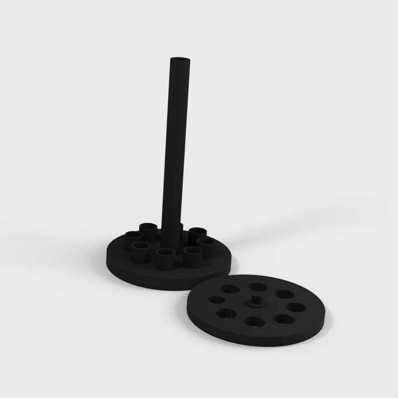 Support pratique pour le rangement des aiguilles à tricoter