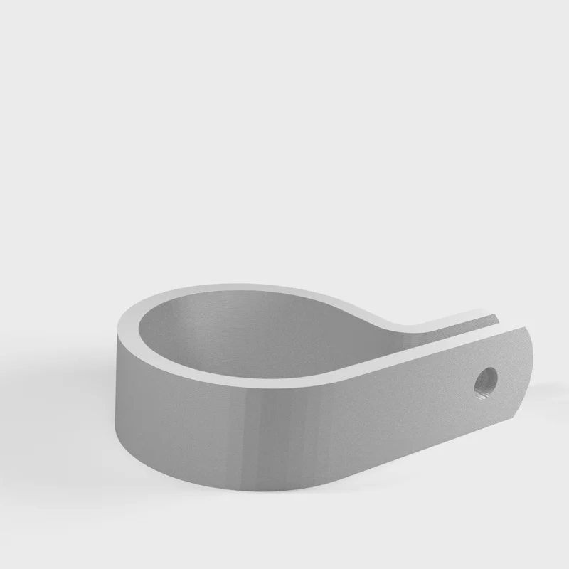 Support de câble P-clip pour tubes d'installation de 20 mm