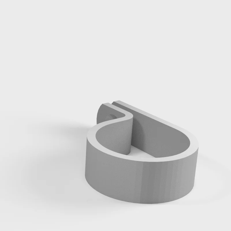 Support de câble P-clip pour tubes d'installation de 20 mm