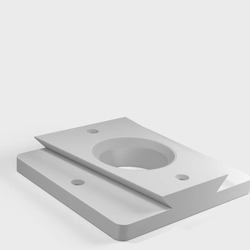 Support mural pour mini PC 50x50 mm