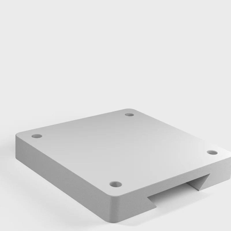 Support mural pour mini PC 50x50 mm