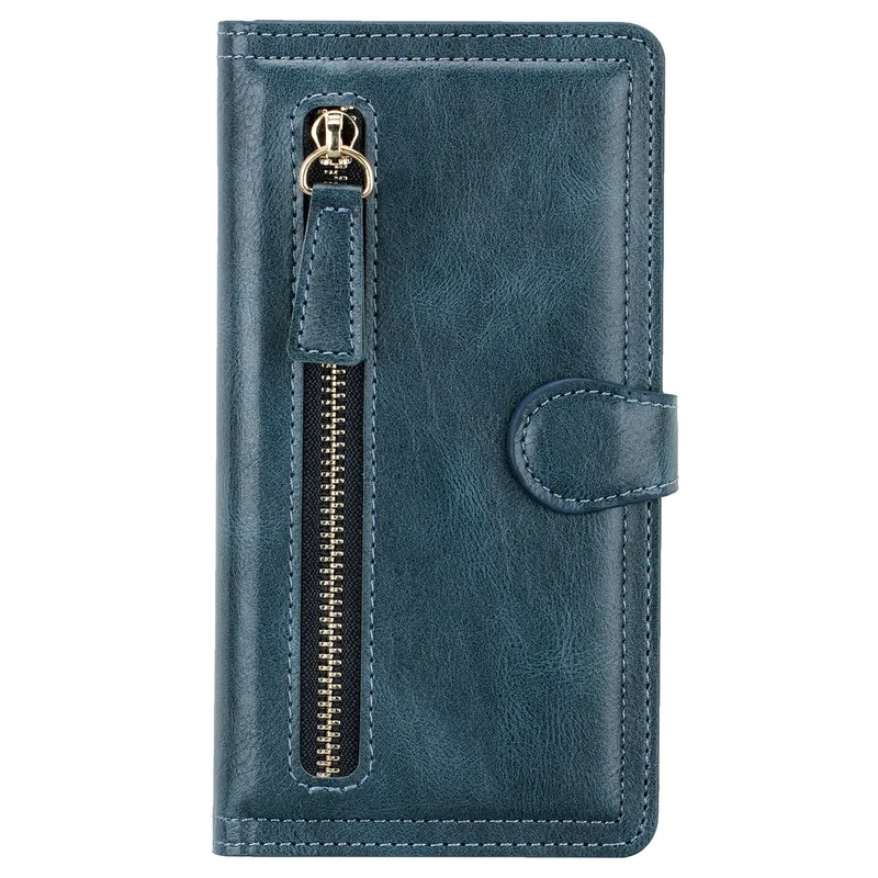 Coque de Téléphone Cuir Zippé ZALTAN