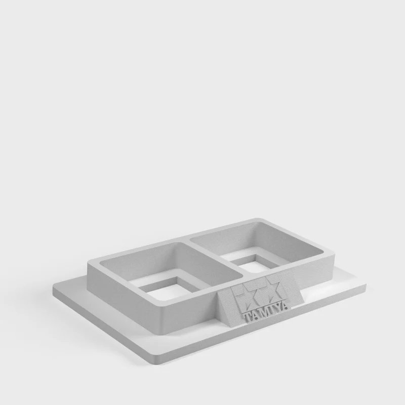 Support double pour deux flacons de colle Tamiya
