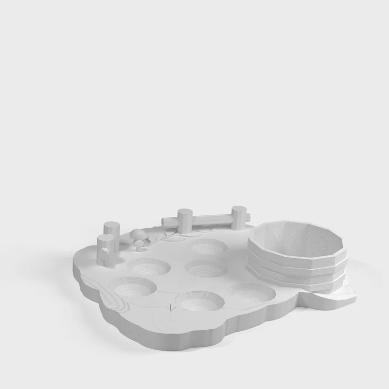 Palette Shirebrush pour la peinture de miniatures et le wargaming