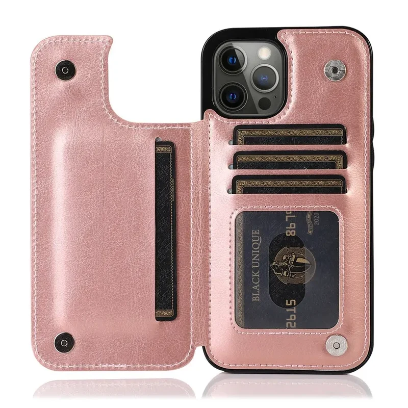 Coque Téléphone Cuir Aimant VELTH