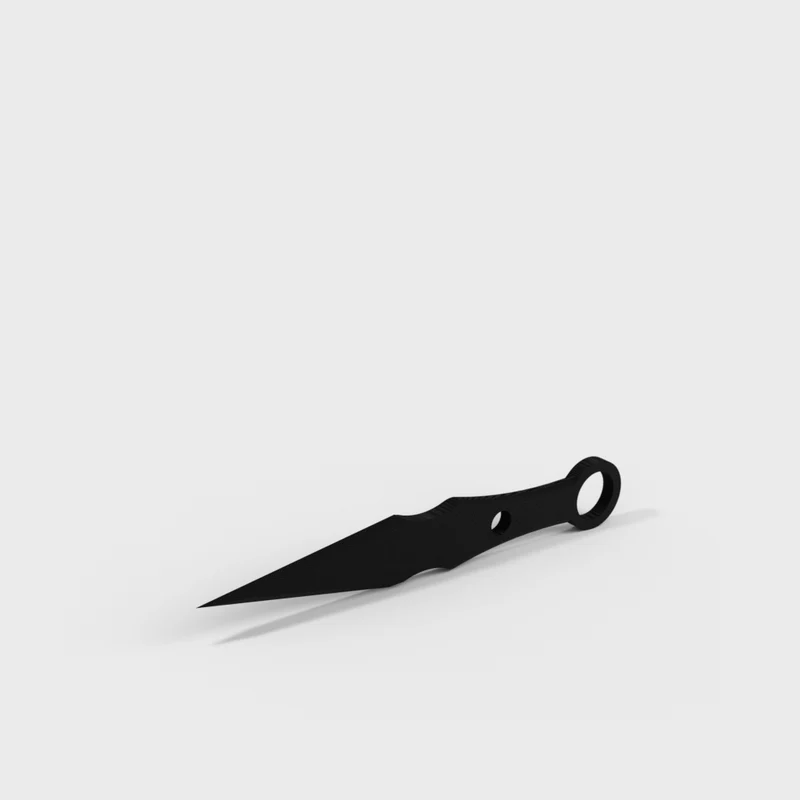 Couteau de lancer kunai classique pour cosplay et déguisement